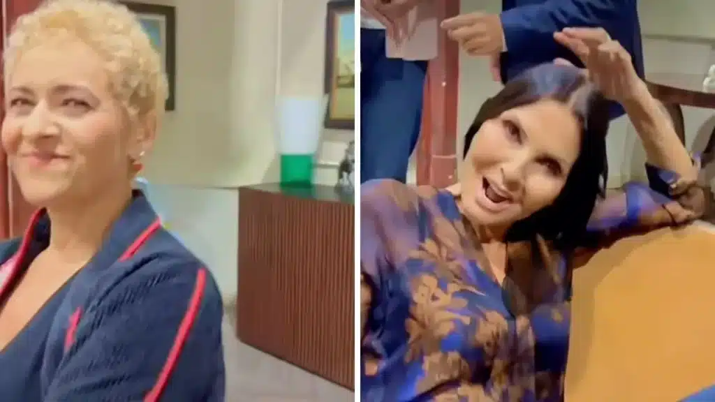 Luisa Amatucci e Nina Soldano, dal video Instagram di Luigi Di Fiore