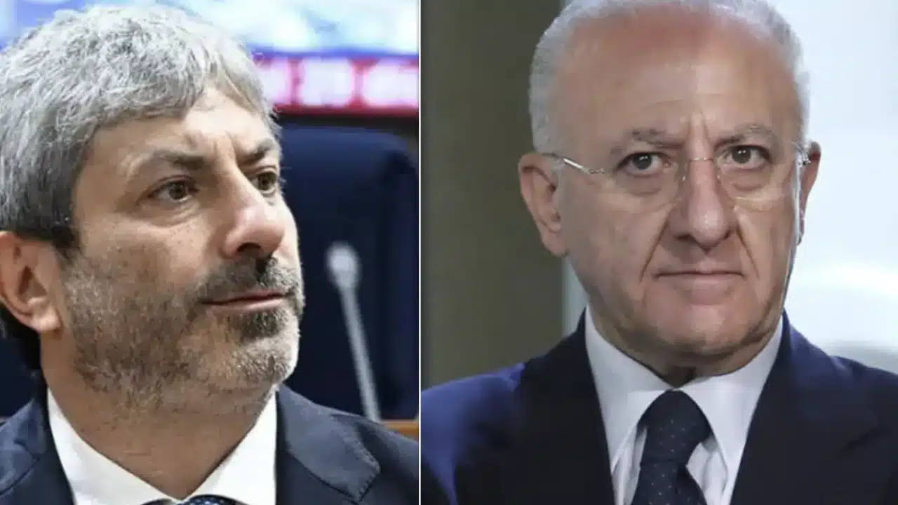 Regione Campania, De Luca all’attacco di Fico: «Registro un’opacità nella gestione». Sotto accusa incarichi, nuova sede ed Eav