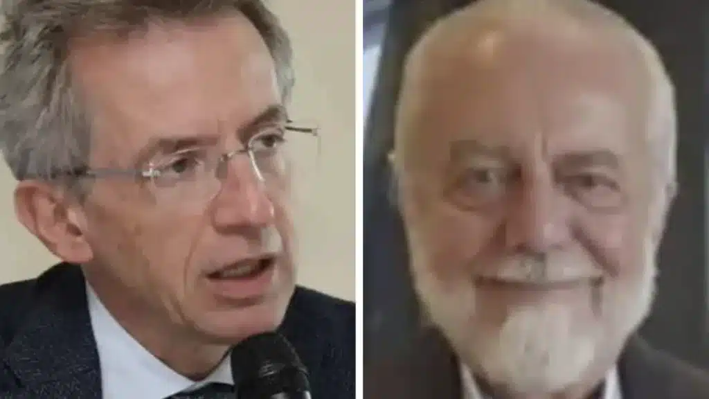 Aurelio De Laurentiis e Gaetano Manfredi