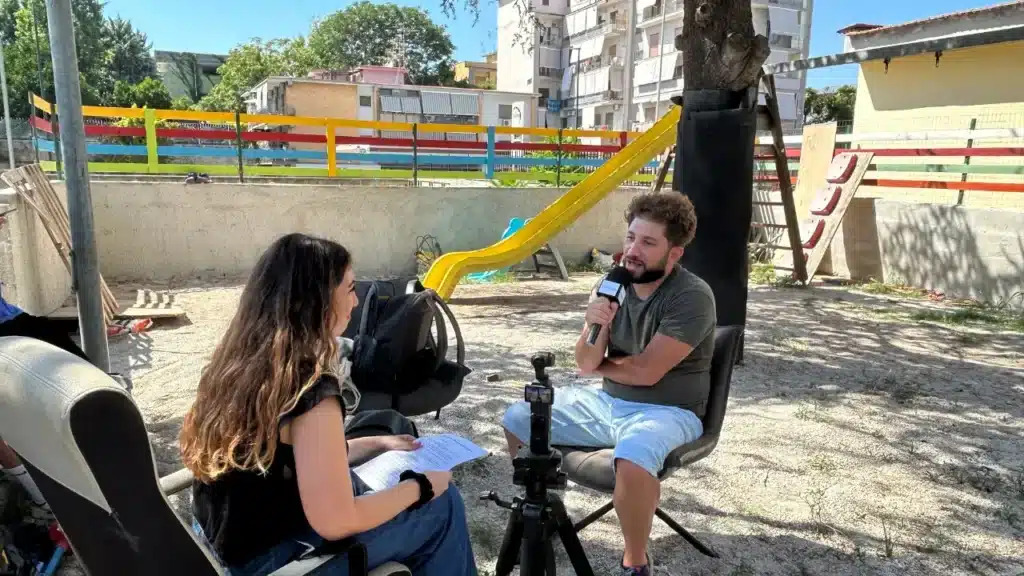 Gianluigi Signoriello a Miano con Martina Sarracino